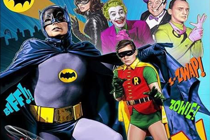 Batman TV 1966 retro poster